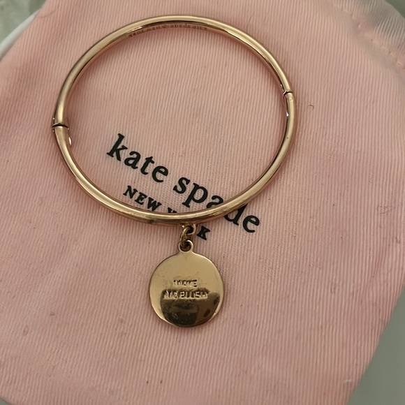Kate Spade ‘Make Me Blush’ Rose Gold and Crystal Bracelet - Picture 2 of 7